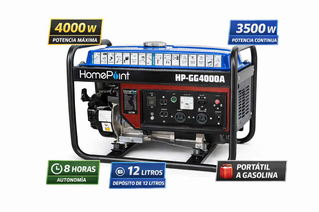 PLANTA ELECTRICA HOME POINT 4000W
