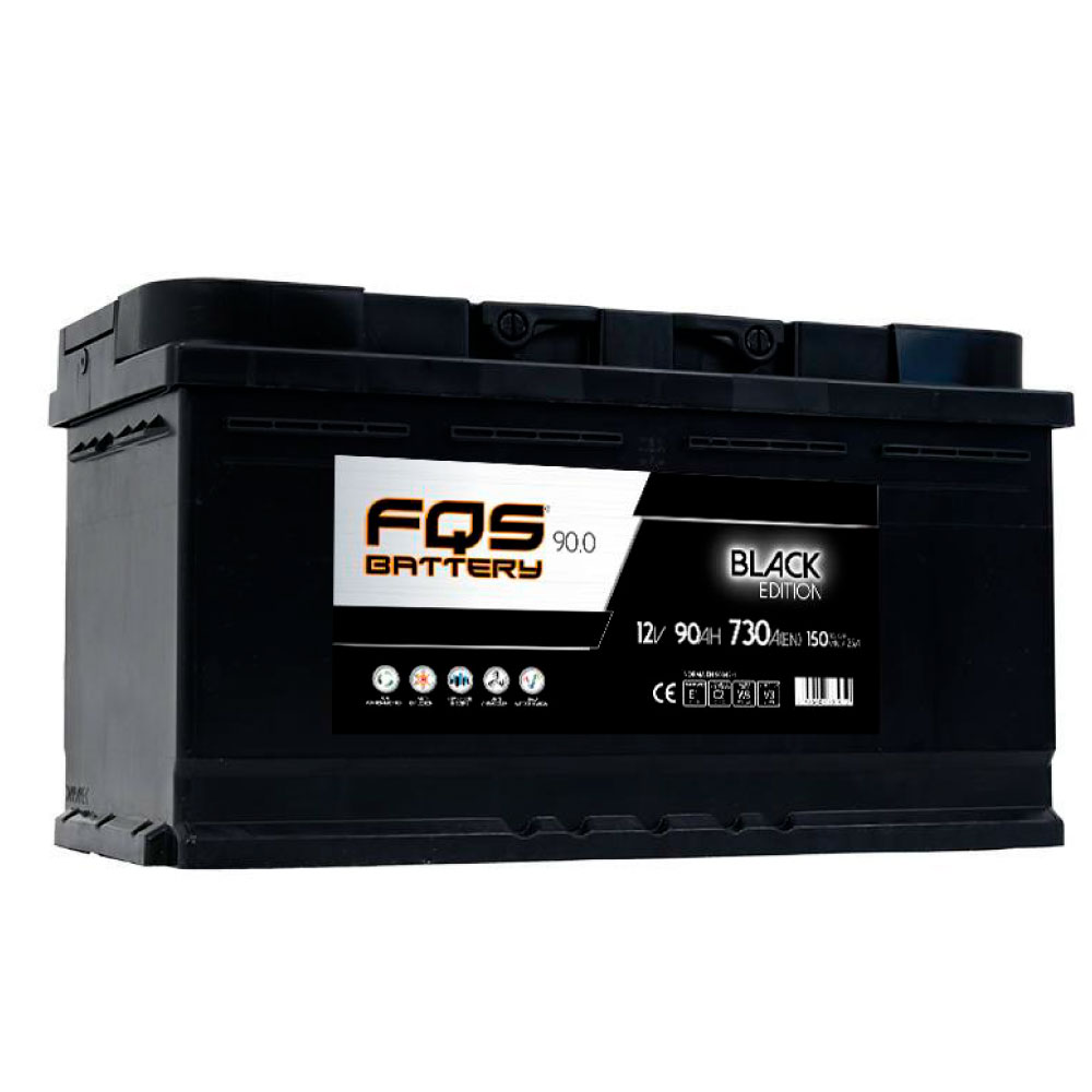 BATERIA BLACK FQS L5 12V 90AH 730A EN+D