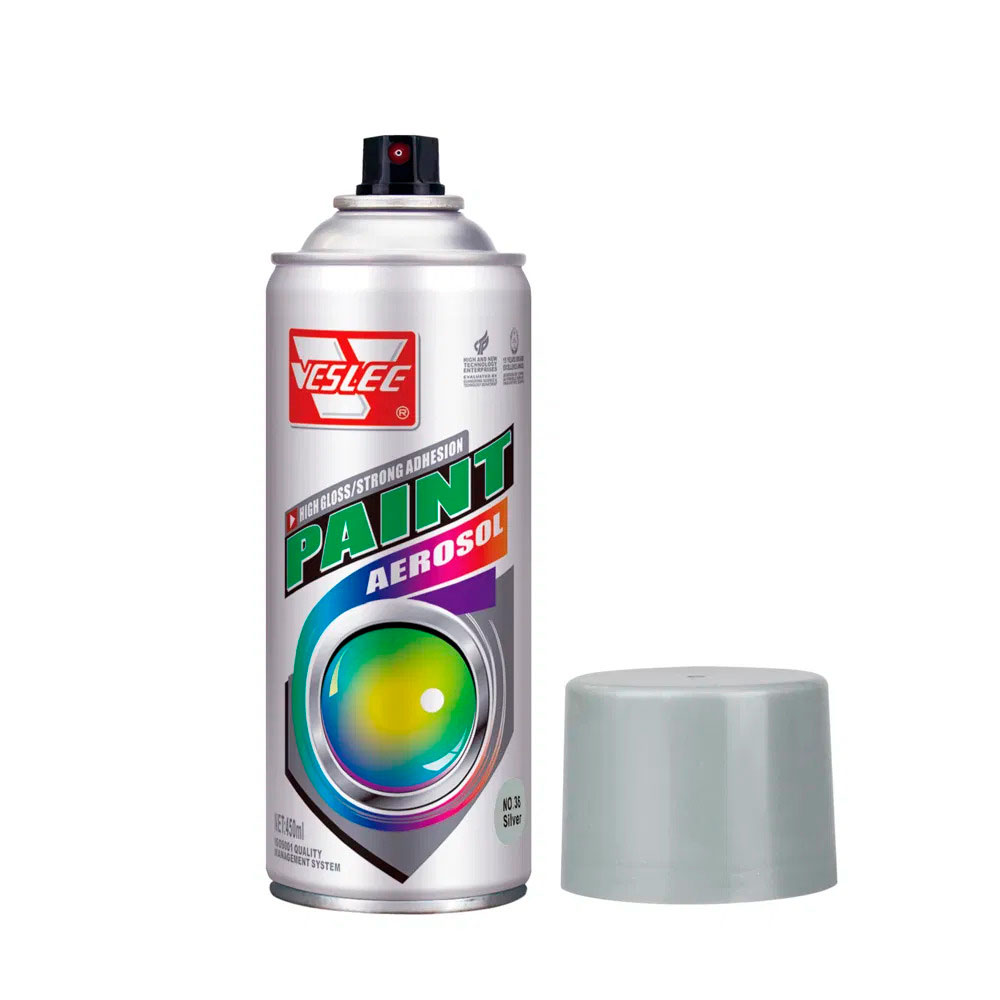 PINTURA  SPRAY GRIS VESLEE