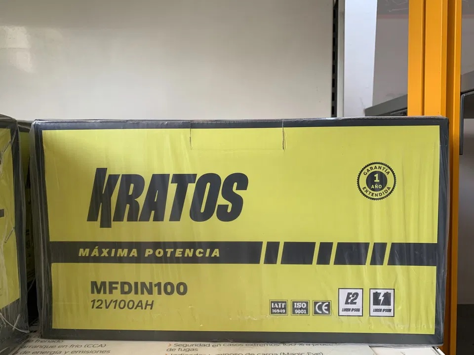 BATERIA KRATOS 100AH 12V