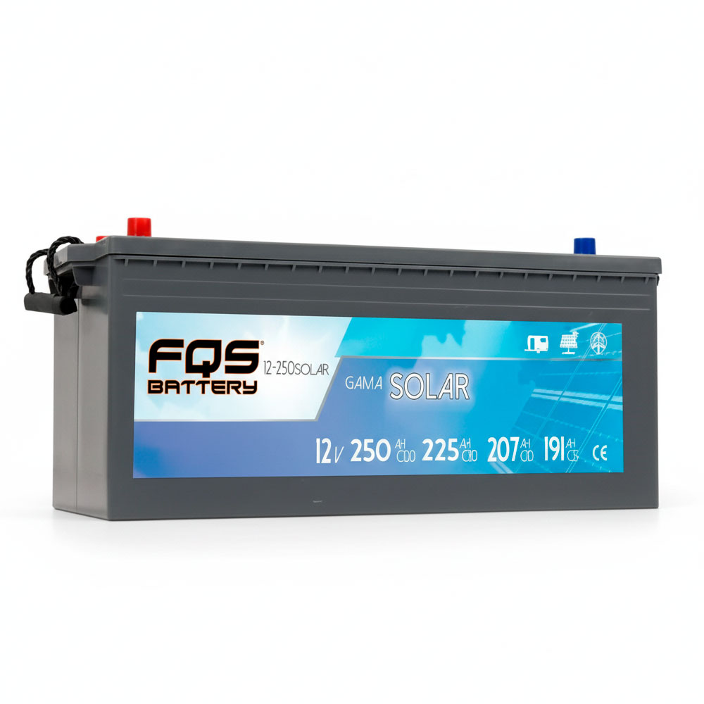 BATERIA FQS SOLAR 250AH 12V