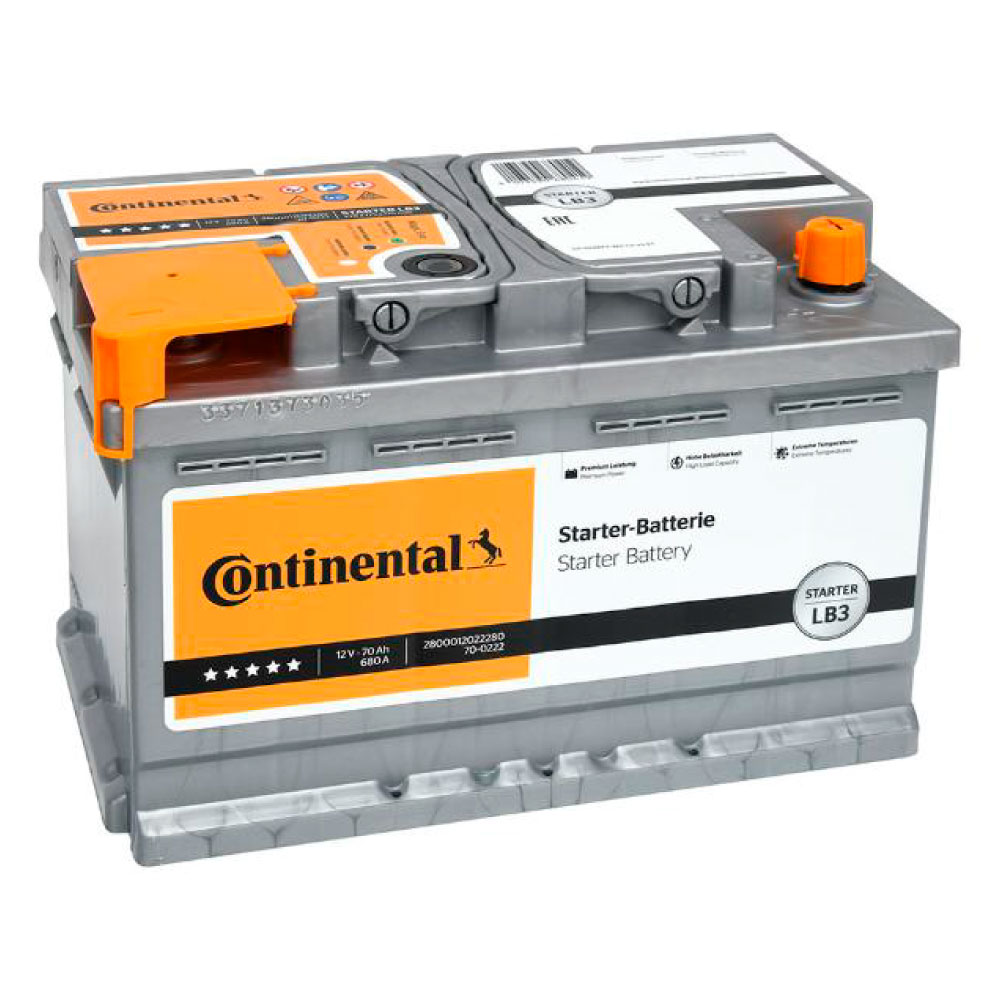 BATERIA CONTI LB3 12V 70AH 680A EN + D