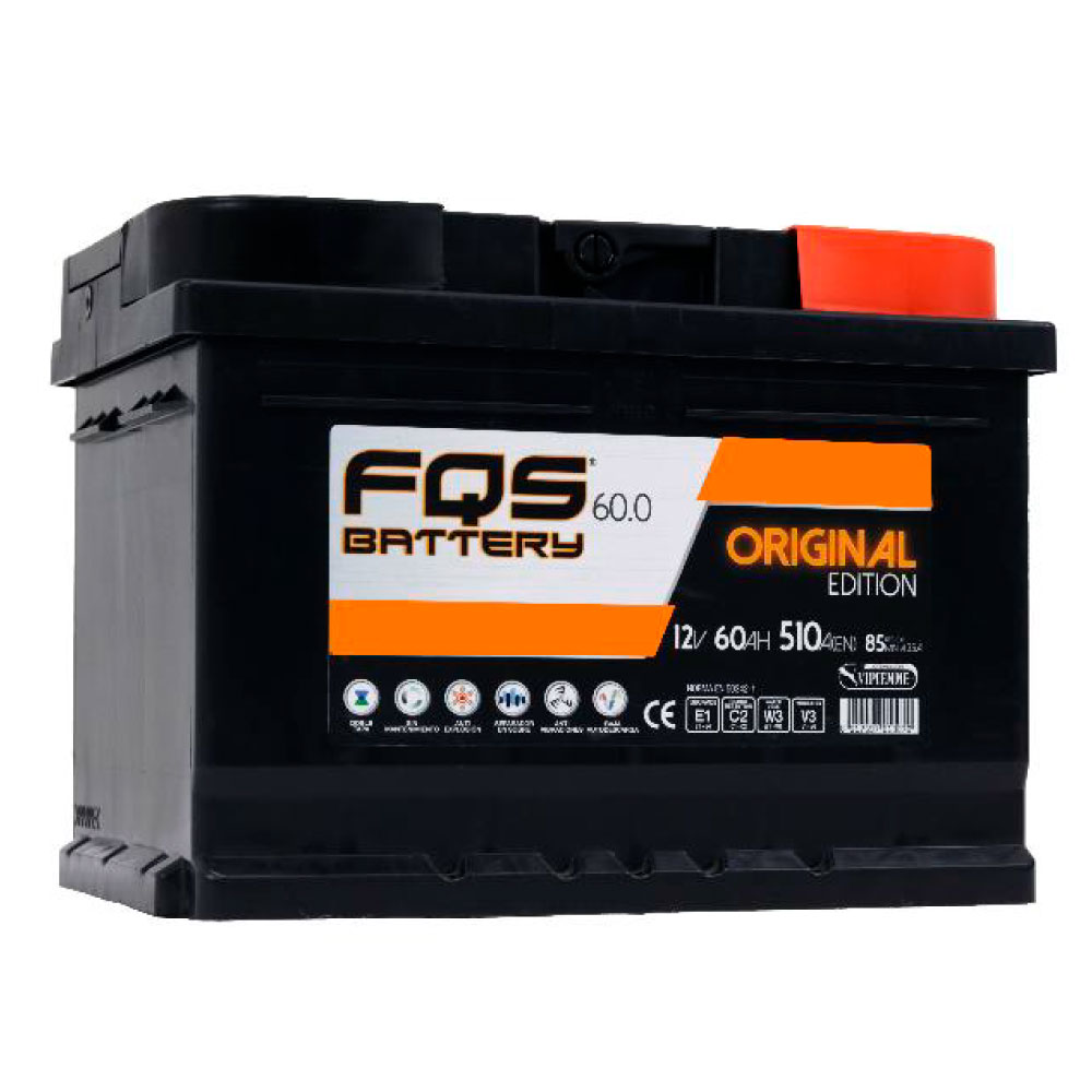 BATERIA DE AUTO FQS DE 60AH 12V