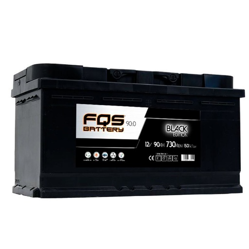 [RD-057] BATERIA BLACK FQS L5 12V 90AH 730A EN+D