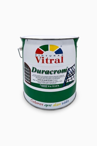 [SKU:054-029] PINTURA DE ESMALTE DURACROM -BLANCO 4.4 L