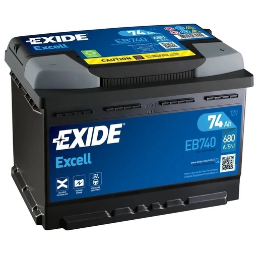 BATERIA EXIDE 74AH