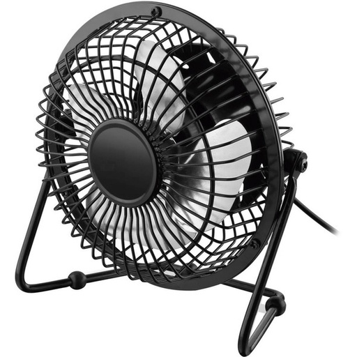 [MGM1138] VENTILADOR PARA PC O LAPTO NEGRO