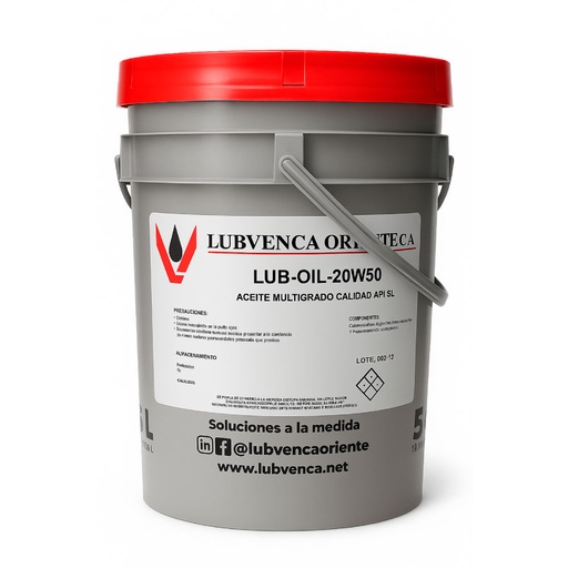 ACEITE 20W50 MINERAL 19L