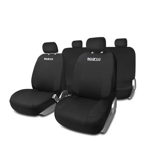 [RD-721] JUEGO DE FUNDAS LINE NEGRO