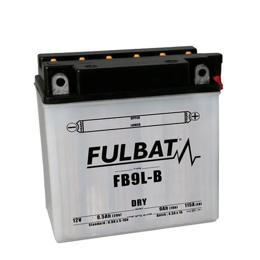 [RD-743] BATERIA MOTO FULBAT 12V 9AH 130A CCA+D FB9L-B