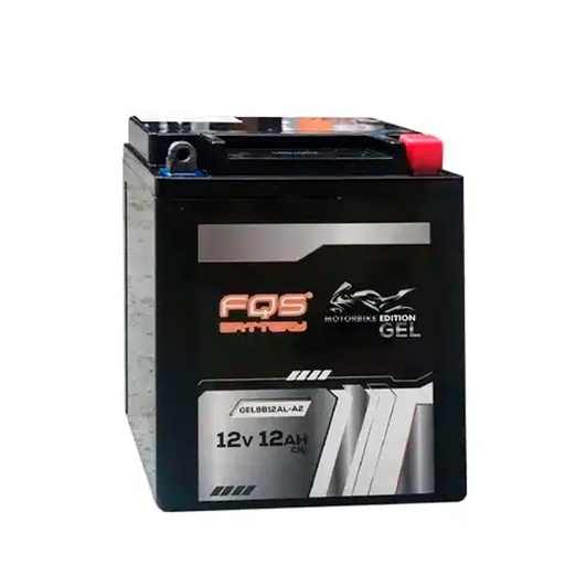 [RD-744] BATERIA MOTO FQS GEL 12V 12AH 150A CCA+D GELBB12AL-A2