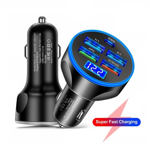 ADAPTADOR/CARGADOR DE AUTO