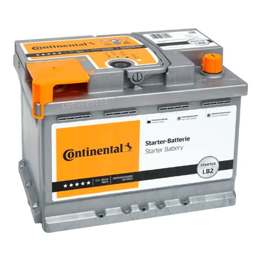 [RD-554] BATERIA CONTI LB2 12V 60AH 580A EN + D
